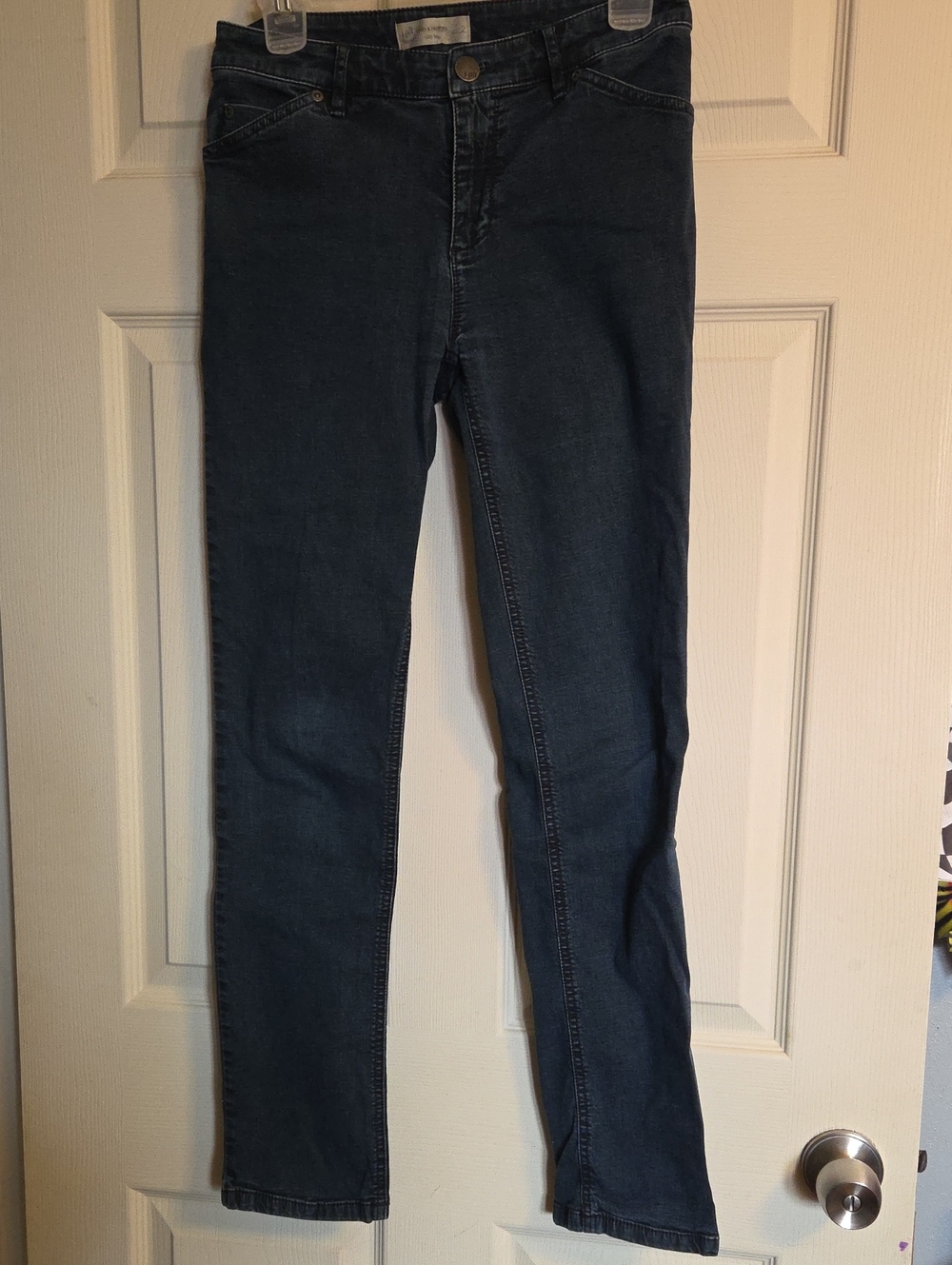 J.Jill "Tried & True" Dark Wash Slim Leg Jeans Size 2